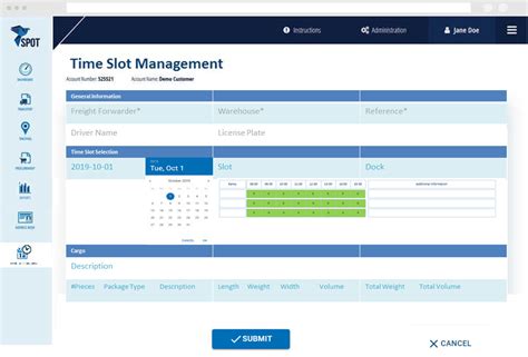Optimized Time Slot Management.